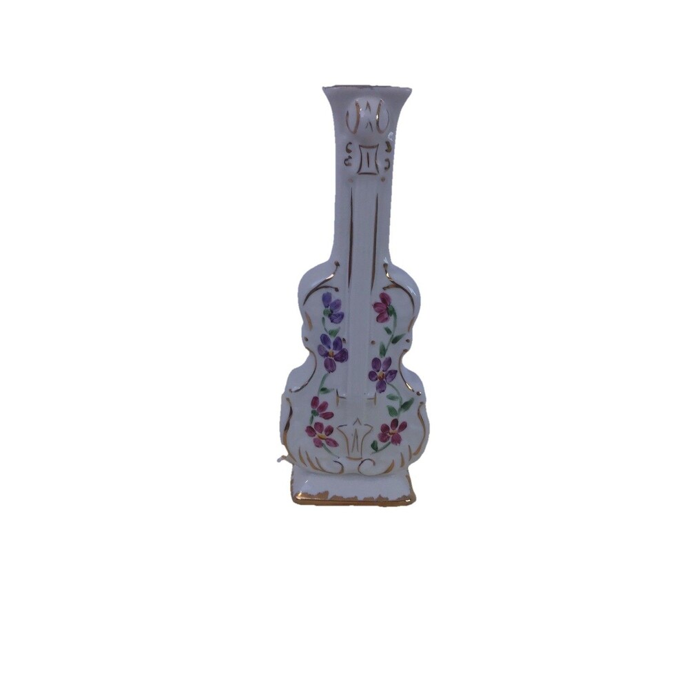 Vintage Knox Imperial China,cello, Hand Painted,wall Pocket,gold Trim